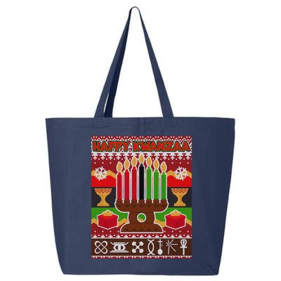 Happy Kwanzaa Ugly Sweater 25L Jumbo Tote