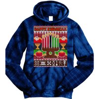 Happy Kwanzaa Ugly Sweater Tie Dye Hoodie