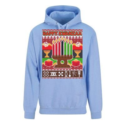 Happy Kwanzaa Ugly Sweater Unisex Surf Hoodie