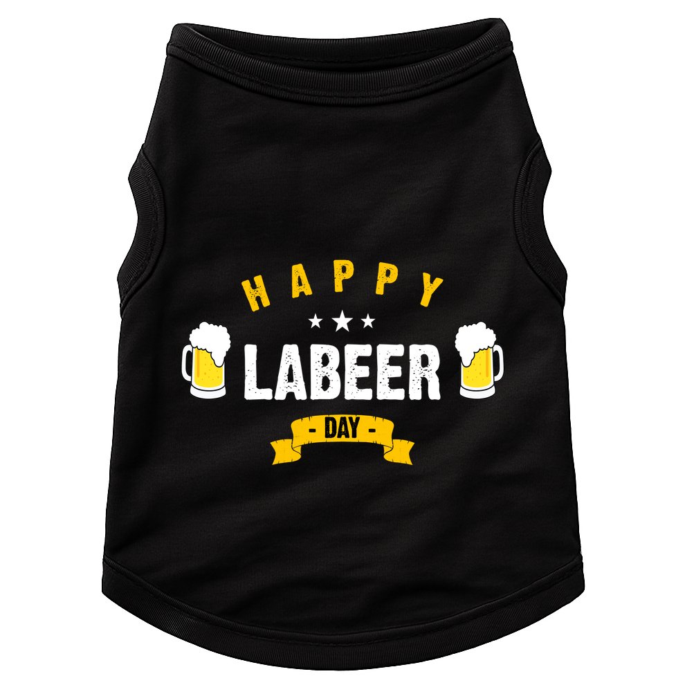 Happy Labeer Day Doggie Tank