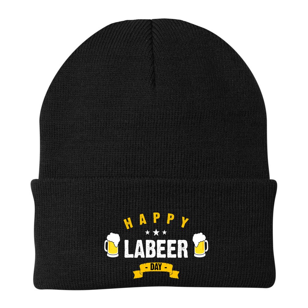 Happy Labeer Day Beanie