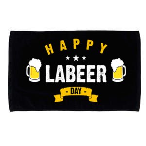 Happy Labeer Day Microfiber Hand Towel