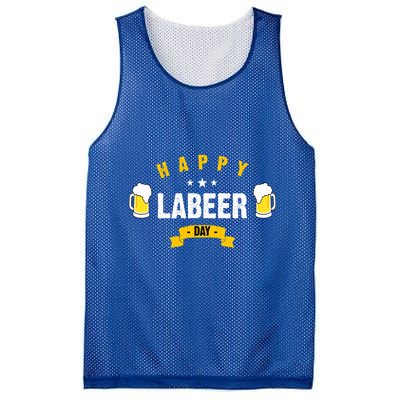 Happy Labeer Day Mesh Reversible Basketball Jersey Tank