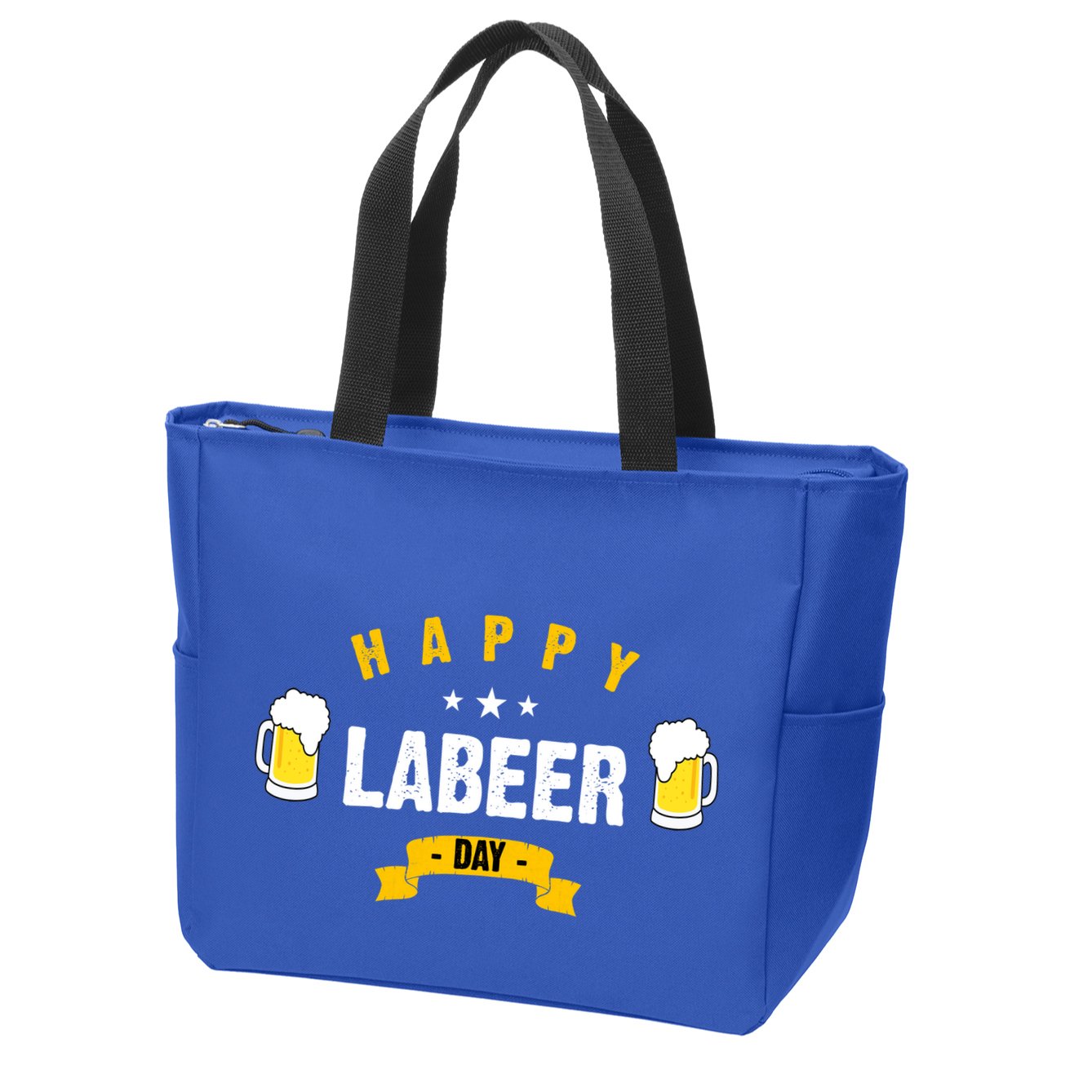 Happy Labeer Day Zip Tote Bag