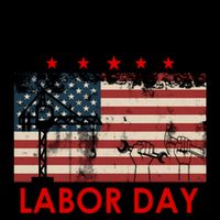 Happy Labor Day American Workers Flag Mug