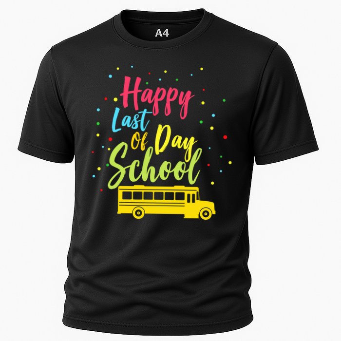 Happy Last Day of School Cooling Performance Crew T-Shirt