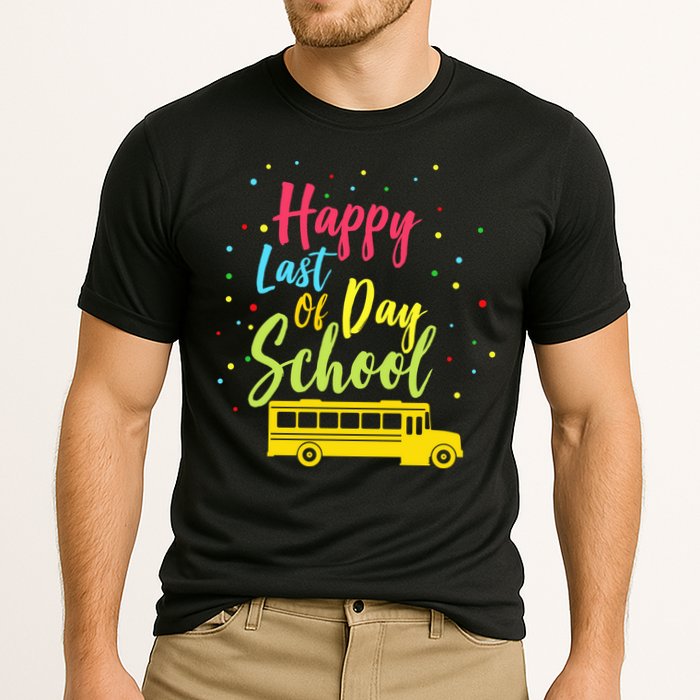 Happy Last Day of School Cooling Performance Crew T-Shirt