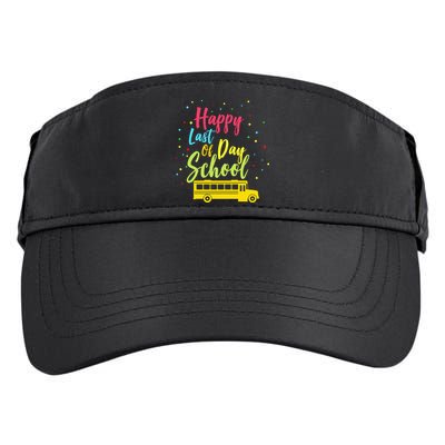 Happy Last Day of School Adult Drive Performance Visor