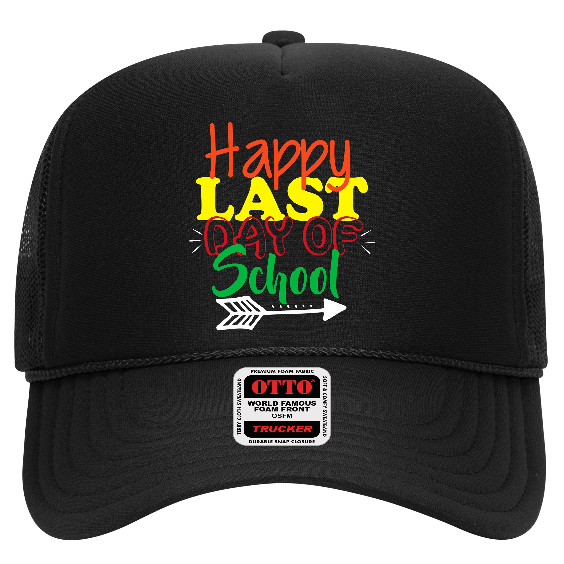 Happy Last Day of School Arrow Hat
