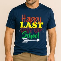 Happy Last Day of School Arrow Cooling Performance Crew T-Shirt