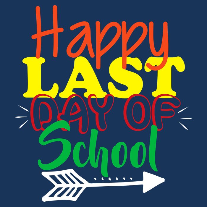 Happy Last Day of School Arrow Cooling Performance Crew T-Shirt