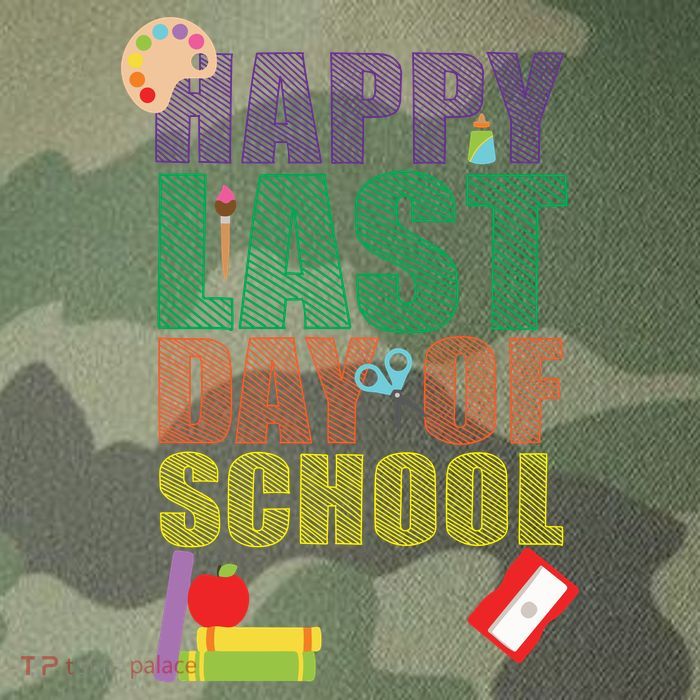 Happy Last Day of School Arts and Crafts Legacy Tie Dye Trucker Hat