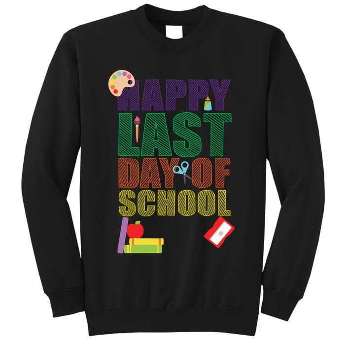 Happy Last Day of School Arts and Crafts Sweatshirt