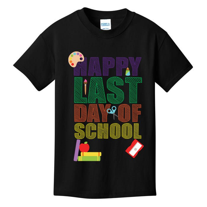 Happy Last Day of School Arts and Crafts Kids T-Shirt