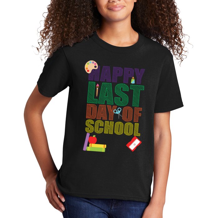 Happy Last Day of School Arts and Crafts Kids T-Shirt