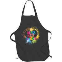 Happy Last Day Of School Colors Of Heart Apron