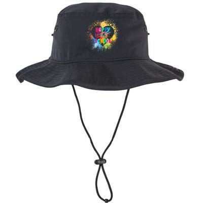 Happy Last Day Of School Colors Of Heart Legacy Cool Fit Booney Bucket Hat