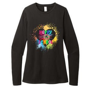 Happy Last Day Of School Colors Of Heart Womens CVC Long Sleeve Shirt