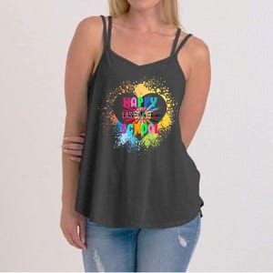 Happy Last Day Of School Colors Of Heart Women's Strappy Tank