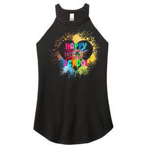 Happy Last Day Of School Colors Of Heart Women's Perfect Tri Rocker Tank