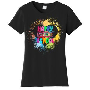 Happy Last Day Of School Colors Of Heart Women's T-Shirt