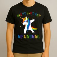 Happy Last Day Of School Dabbing Unicorn T-Shirt