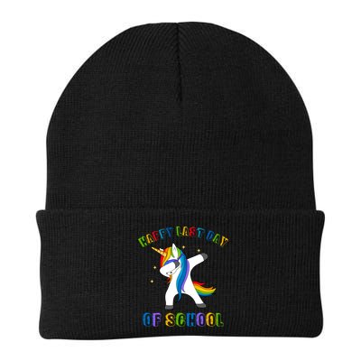 Happy Last Day Of School Dabbing Unicorn Beanie