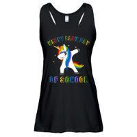 Happy Last Day Of School Dabbing Unicorn Ladies Essential Flowy Tank