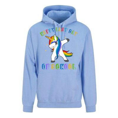 Happy Last Day Of School Dabbing Unicorn Unisex Surf Hoodie