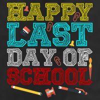 Happy Last Day Of School Pencil Adult Drive Performance Visor
