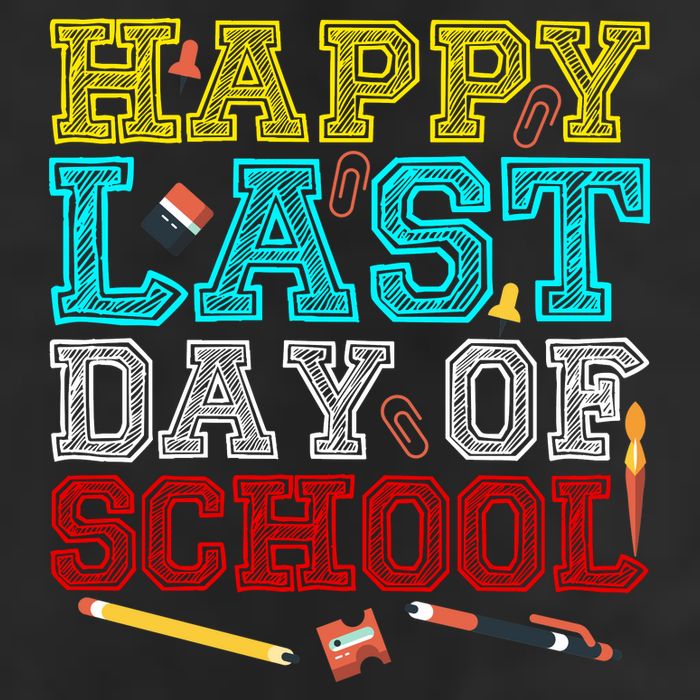 Happy Last Day Of School Pencil Adult Drive Performance Visor