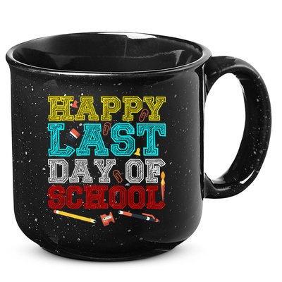 Happy Last Day Of School Pencil 15oz Campfire Ceramic Mug