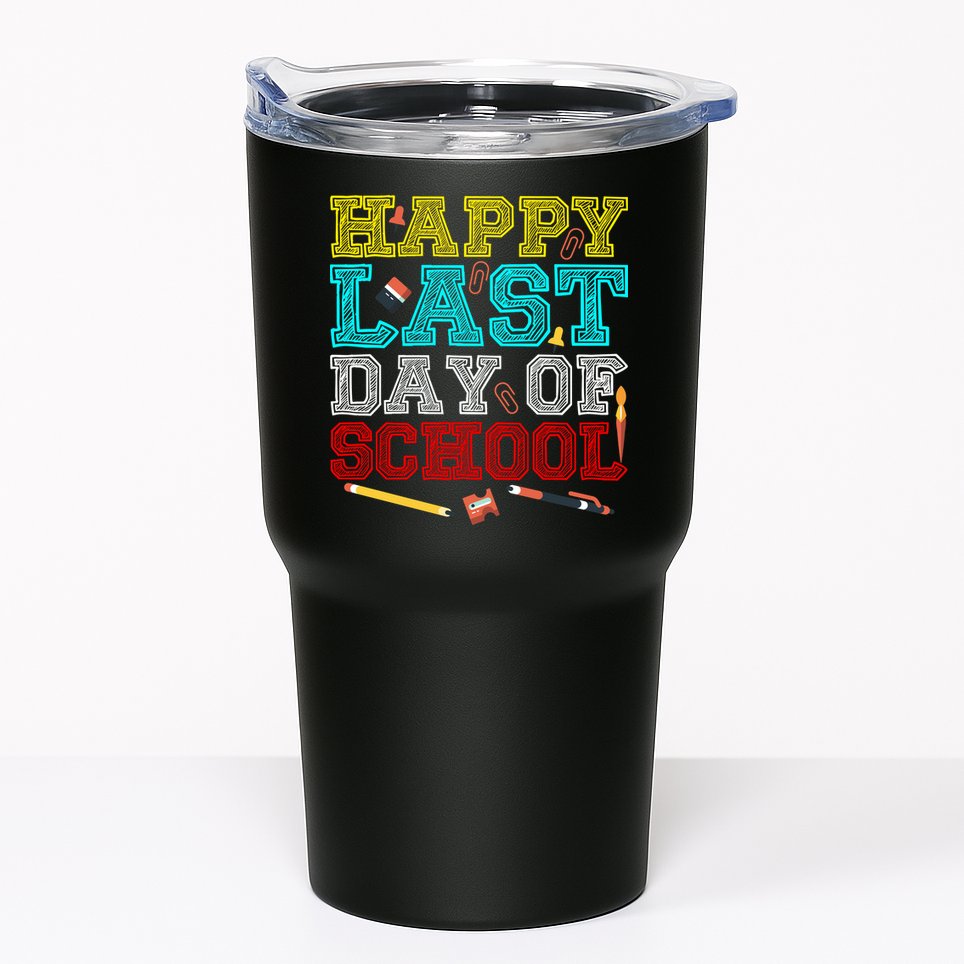 Happy Last Day Of School Pencil Tumbler