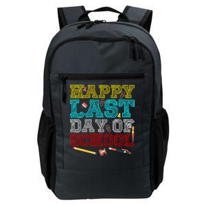 Happy Last Day Of School Pencil Daily Commute Backpack