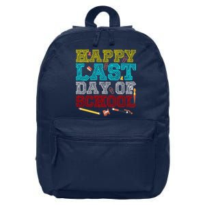 Happy Last Day Of School Pencil 16 in Basic Backpack