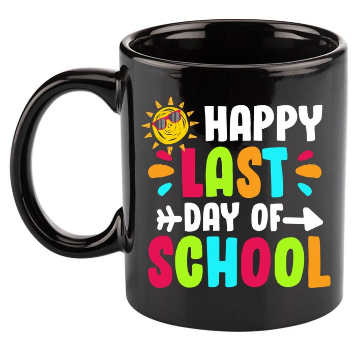 Happy Last Day Of School Sun 11oz C Handle Ceramic Mug