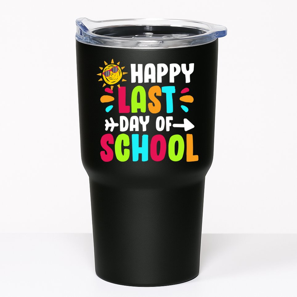 Happy Last Day Of School Sun Tumbler