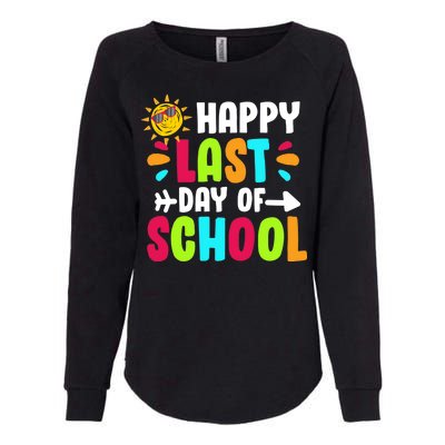 Happy Last Day Of School Sun Womens California Wash Sweatshirt