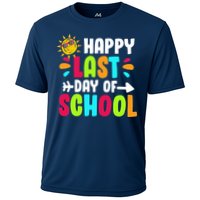 Happy Last Day Of School Sun Cooling Performance Crew T-Shirt
