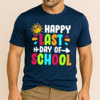Happy Last Day Of School Sun Cooling Performance Crew T-Shirt