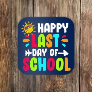 Happy Last Day Of School Sun Coaster