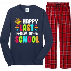 Happy Last Day Of School Sun Long Sleeve Pajama Set