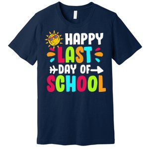 Happy Last Day Of School Sun Premium T-Shirt