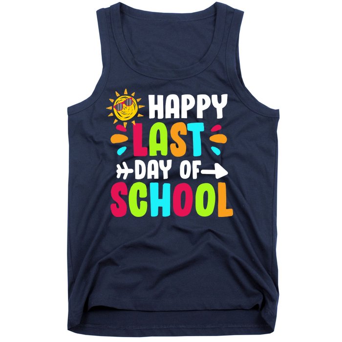 Happy Last Day Of School Sun Tank Top