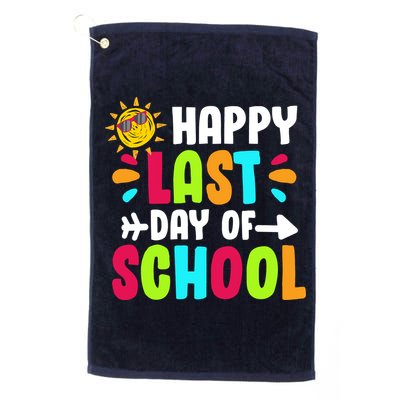 Happy Last Day Of School Sun Golf Towel
