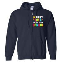 Happy Last Day Of School Sun Full Zip Hoodie