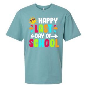 Happy Last Day Of School Sun Sueded Cloud Jersey T-Shirt