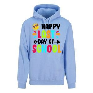 Happy Last Day Of School Sun Unisex Surf Hoodie