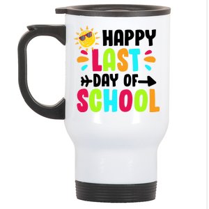 Happy Last Day Of School Sun Stainless Steel Travel Mug