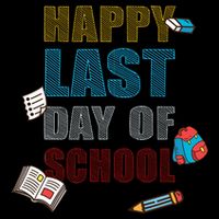 Happy Last Day Of School Supplies Cooling Performance Crew T-Shirt